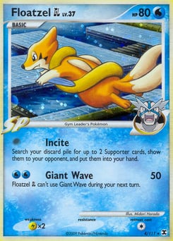 Floatzel GL – Rare Holo
