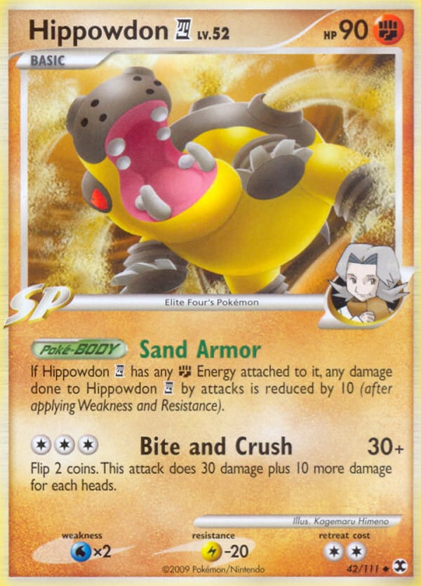 Hippowdon E4 – Uncommon – Rising Rivals