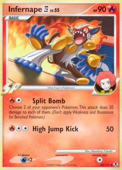 Infernape E4 – Uncommon