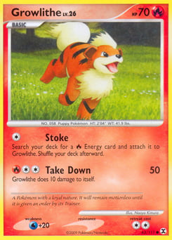 Growlithe – Common – Rising Rivals