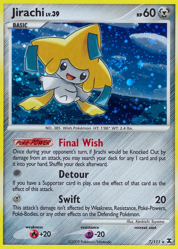 Jirachi – Rare Holo – Rising Rivals
