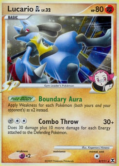 Lucario GL – Rare Holo