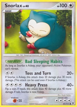 Snorlax – Common – Rising Rivals