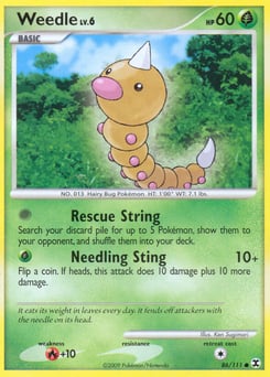 Weedle – Common – Rising Rivals