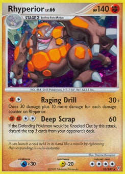 Rhyperior – Rare Holo