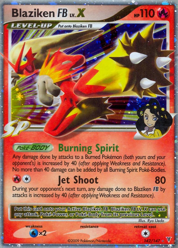 Blaziken FB LV.X – Rare Holo LV.X – Supreme Victors