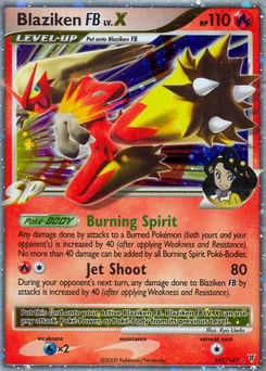 Blaziken FB LV.X – Rare Holo LV.X