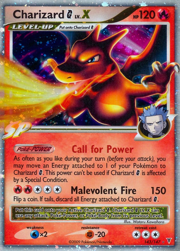 Charizard G LV.X – Rare Holo LV.X – Supreme Victors