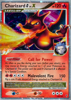 Charizard G LV.X – Rare Holo LV.X
