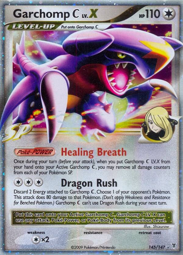 Garchomp C LV.X – Rare Holo LV.X – Supreme Victors