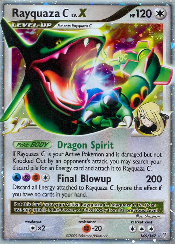 Rayquaza C LV.X – Rare Holo LV.X – Supreme Victors