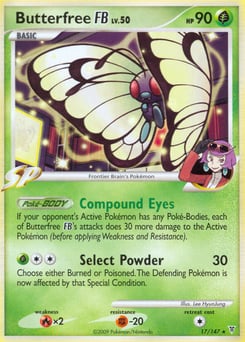 Butterfree FB – Rare
