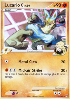 Lucario C – Rare