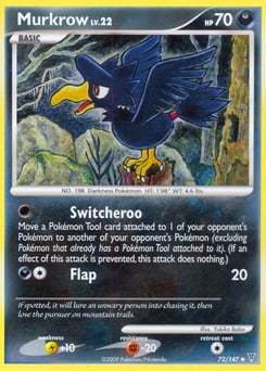 Murkrow – Uncommon