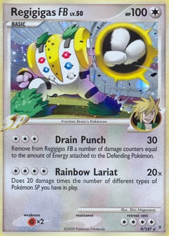 Regigigas FB – Rare Holo