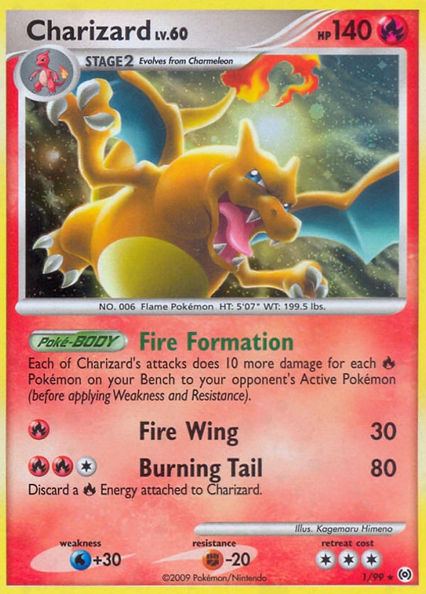 Charizard – Rare Holo – Arceus