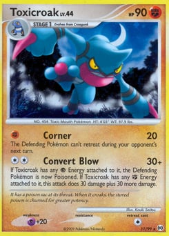 Toxicroak – Rare Holo – Arceus