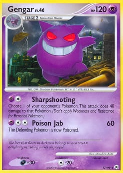 Gengar – Rare – Arceus