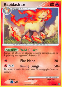 Rapidash – Rare – Arceus
