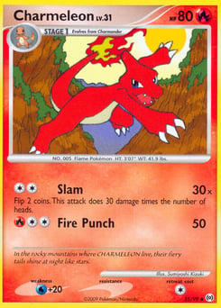 Charmeleon – Uncommon – Arceus