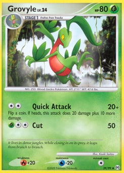 Grovyle – Uncommon – Arceus