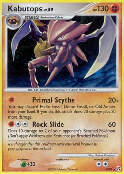 Kabutops – Rare Holo – Arceus