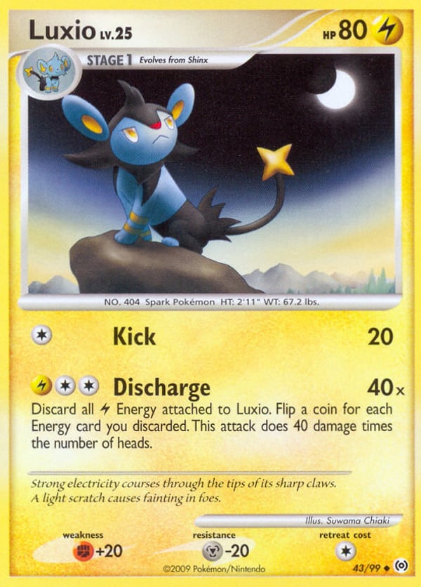 Luxio – Uncommon – Arceus