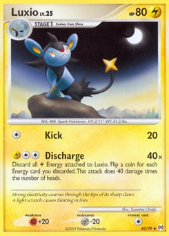 Luxio – Uncommon – Arceus