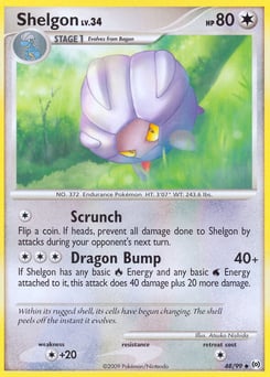 Shelgon – Uncommon – Arceus