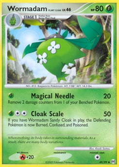 Wormadam Plant Cloak – Uncommon – Arceus