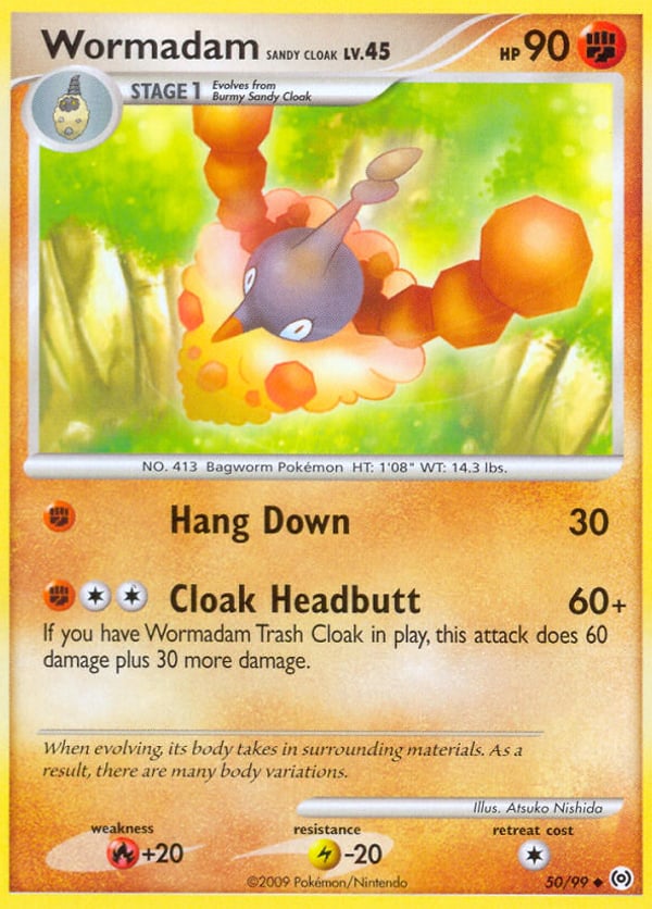 Wormadam Sandy Cloak – Arceus