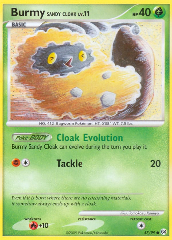Burmy Sandy Cloak – Arceus