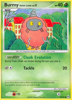 Burmy Trash Cloak – Common – Arceus