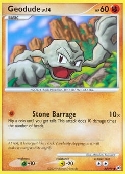 Geodude – Common – Arceus