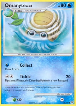 Omanyte – Common – Arceus