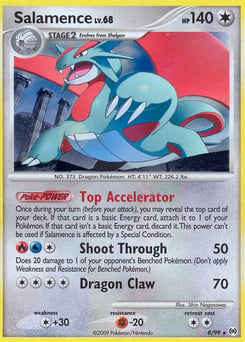 Salamence – Rare Holo – Arceus