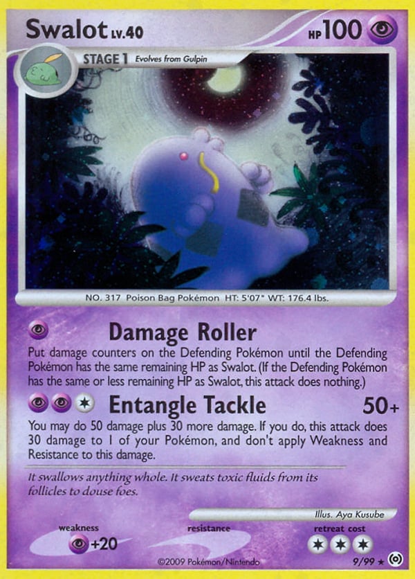 Swalot – Rare Holo – Arceus