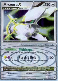 Arceus LV.X – Rare Holo LV.X – Arceus