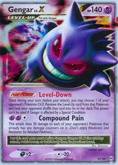 Gengar LV.X – Rare Holo LV.X – Arceus