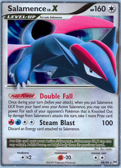 Salamence LV.X – Rare Holo LV.X – Arceus