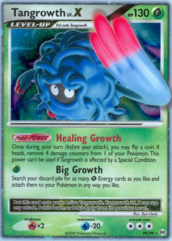 Tangrowth LV.X – Rare Holo LV.X – Arceus