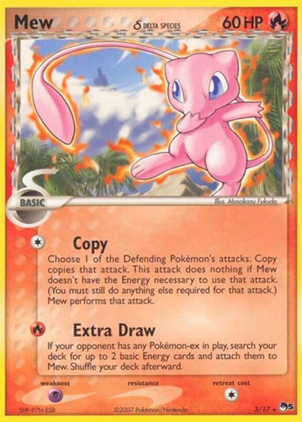 Mew δ – Rare – POP Series 5