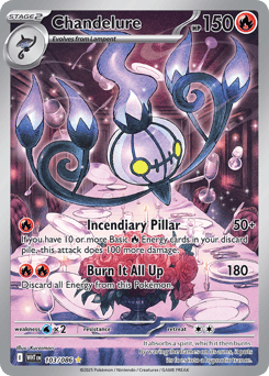 Chandelure – Illustration Rare