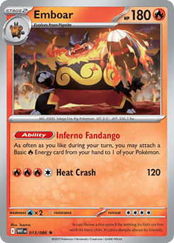 Emboar – Rare