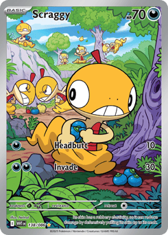 Scraggy – Illustration Rare