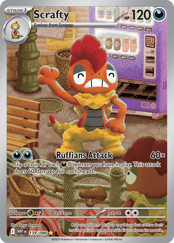 Scrafty – White Flare
