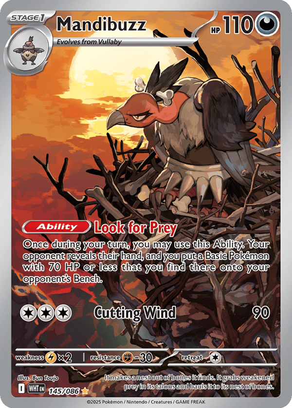 Mandibuzz – White Flare