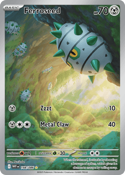 Ferroseed – Illustration Rare