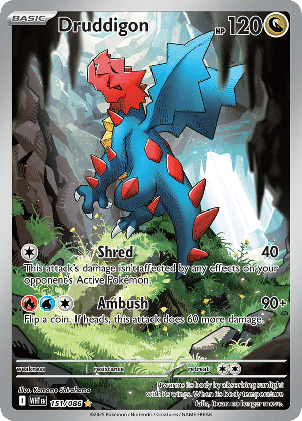 Druddigon – White Flare