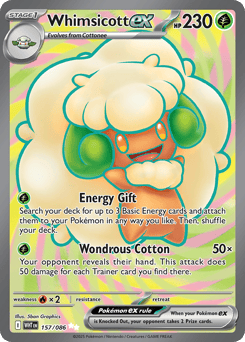 Whimsicott ex – Ultra Rare